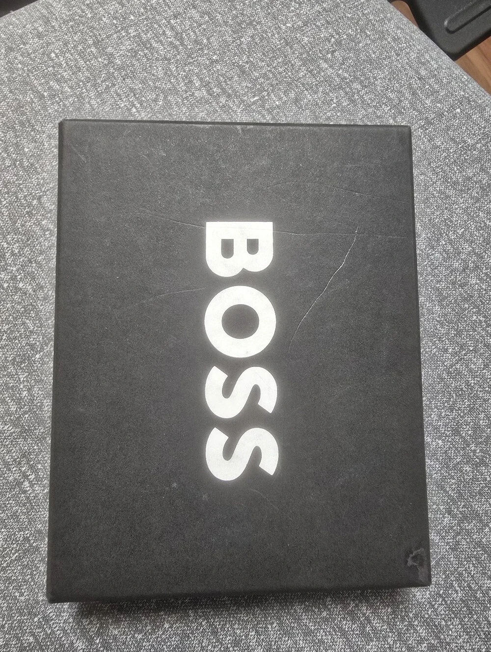 BOSS Black Leather Men’s Bi-Fold Wallet
